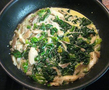 奶油秀珍菇PaSTa (Creamy Mushroom Piccolini with Spinach) 做法6.jpg