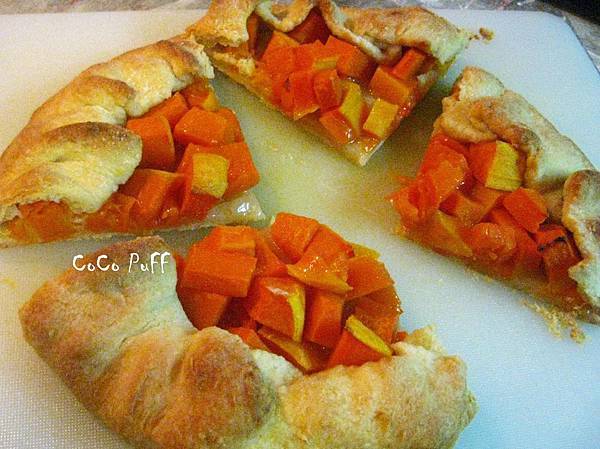 南瓜鄉村派 (rustic pie) 9
