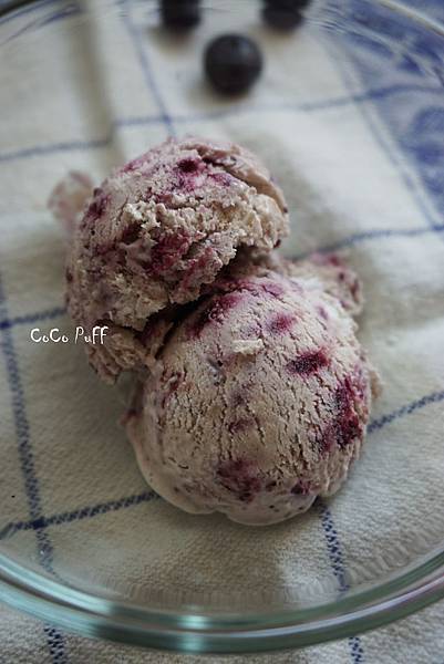 手工藍莓冰淇淋 DSC06580