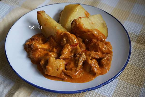 Murgh Makhani 印度奶油雞 配 烤馬鈴薯 DSC03740