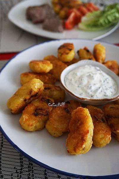 Cheesy potato croquettes 起司馬鈴薯條 (烤箱版) DSC07681