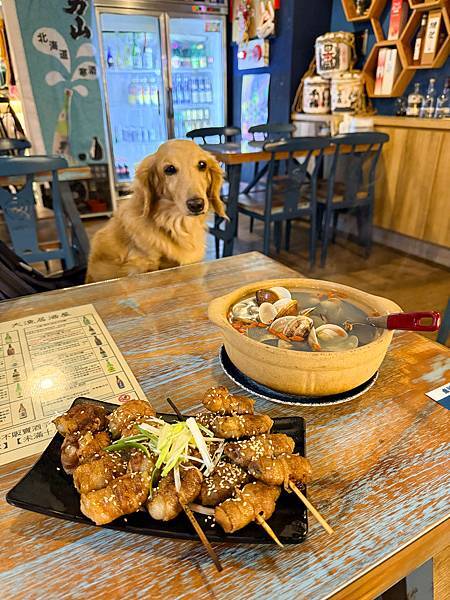 寵物友善餐廳推薦桃園八德美食、桃園居酒屋推薦–船饕大漁居酒