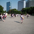 大阪城公園站外