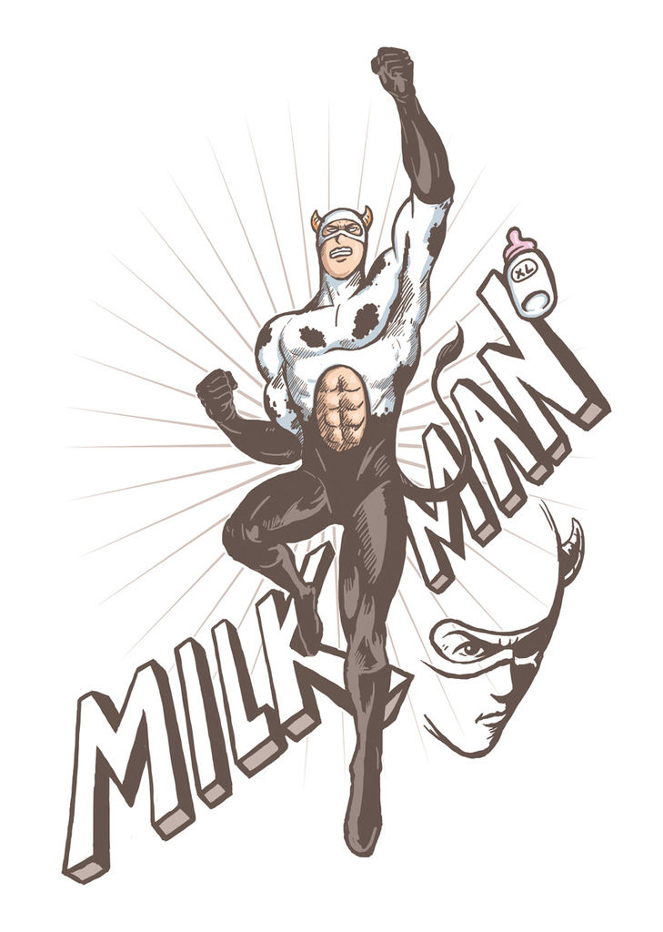 MILK MAN T-shirt OK