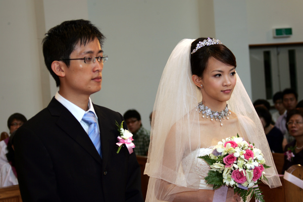 結婚了~