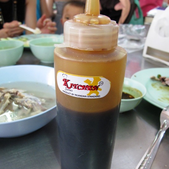 泰國曼谷 水門市場 海南雞飯 醬 (甜)