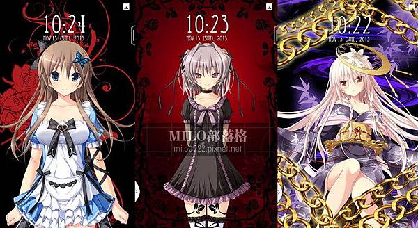 3套 Moe萌動態壁紙 MILO BLOG 3套 Moe萌動態壁紙 MILO BLOG