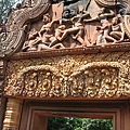 Banteay Srei（女王宮）的門楣雕刻達到了巔峰