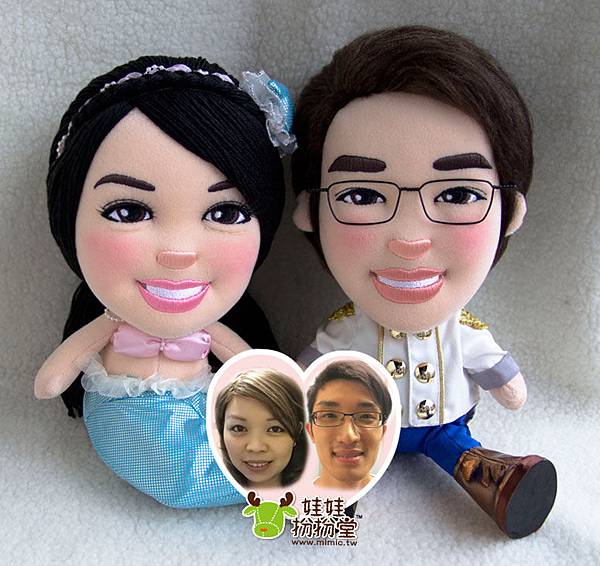 Kent+Gigi 來相訂造 情侶布公仔