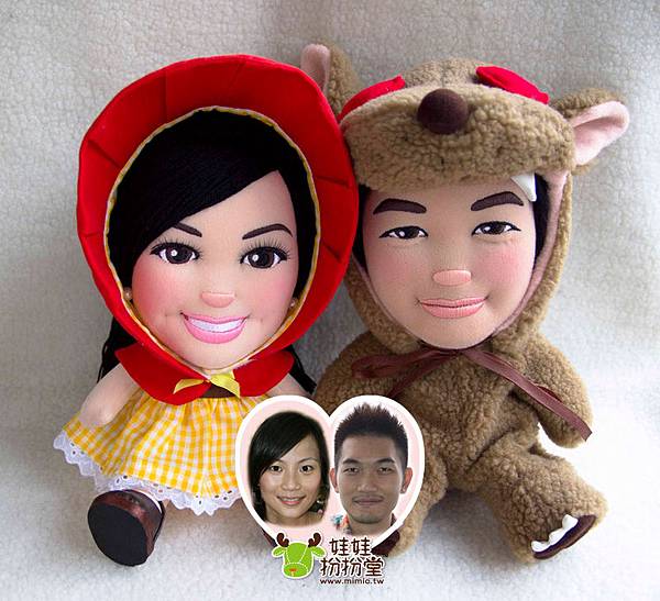 Sandra+German 來相訂造 情侶布公仔