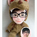 小家維 來相訂造 個人布公仔