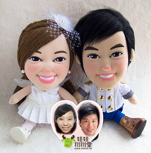 剛仔+Siubo 客製化布公仔