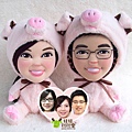 可愛動物公仔~小暘子+小欣子