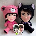 可愛動物公仔~艾問+娃娃