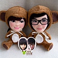 欸+美咪 來相訂造 生肖布公仔