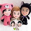 [部落客] 青青小熊＊旅遊札記 -  青青小熊+黑熊+迷你熊娃娃