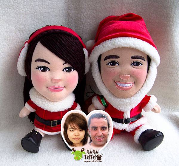 Ramtane+Tammy 來相訂造 情侶布公仔