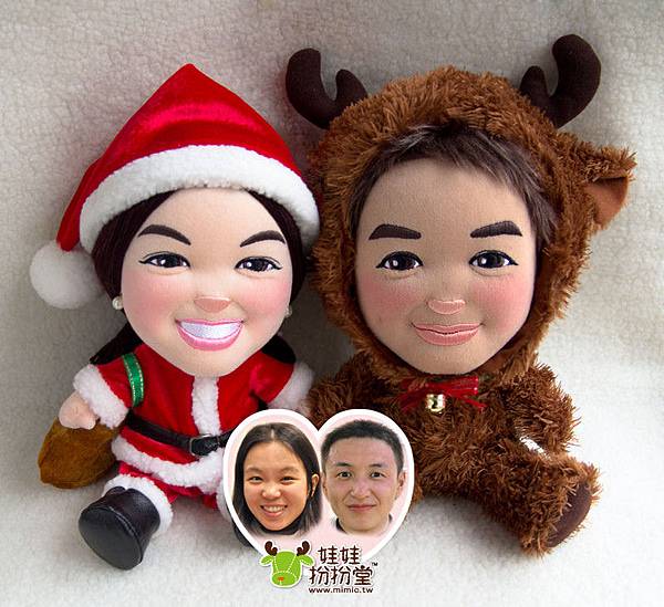 小六+Selena 來相訂造 情侶布公仔