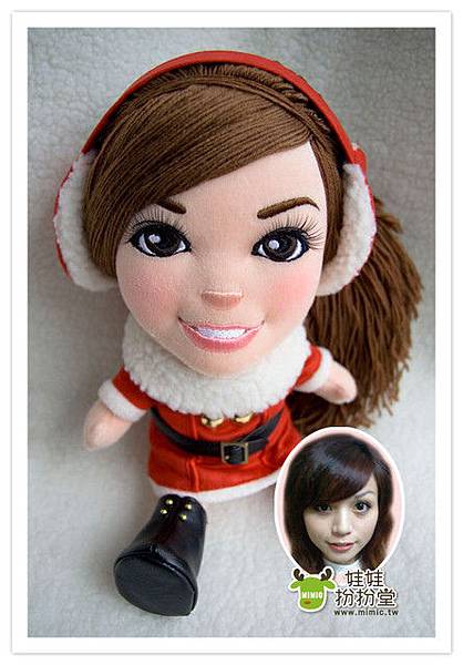 玩不婷 來相訂造 個人布公仔