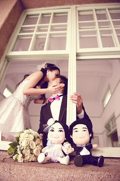 梁星星+正方形  訂製車頭公仔