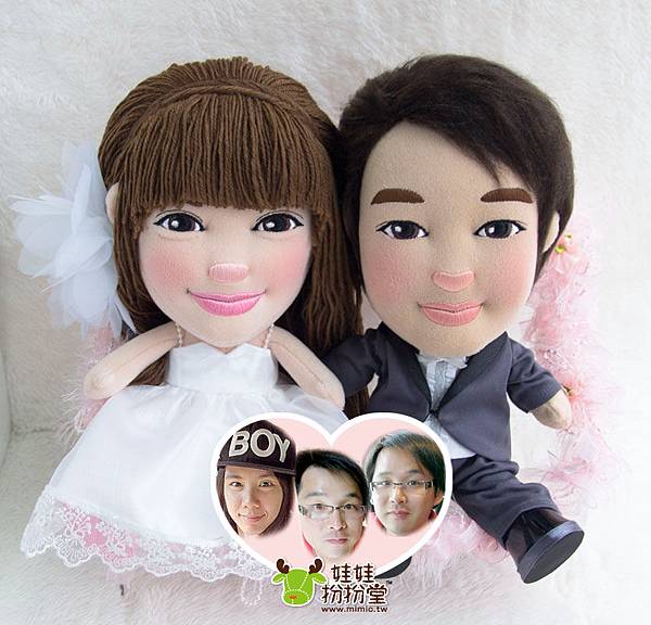 小禮+小妤- 婚禮公仔娃娃