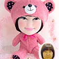 花媽 來相訂造 個人布公仔