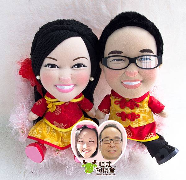 KeKe+RoRo 訂製車頭公仔