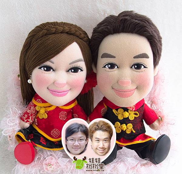 肥蛋+笨蛋 訂製車頭公仔