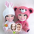 明欣+嘉欣 來相訂造 個人布公仔