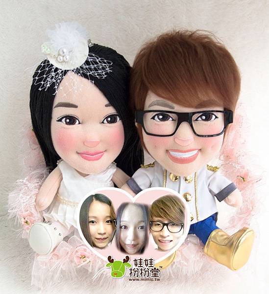 kevin+circle 客製化布公仔