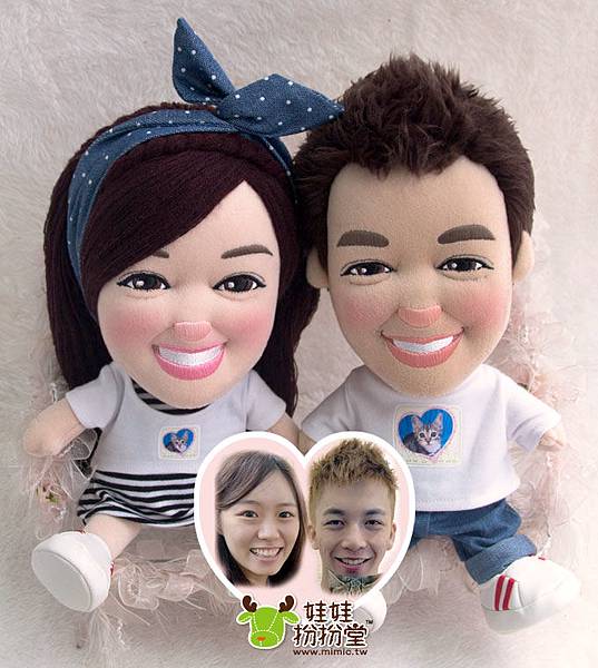 公公寶+娘子寶 來相訂造 個人布公仔