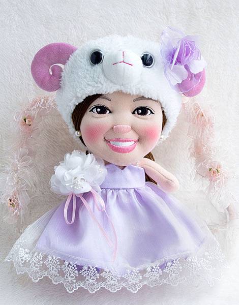 羊咩咩混搭小禮服