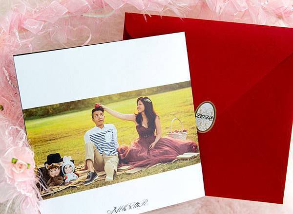 蕎蕎+朝棟 娃娃喜帖