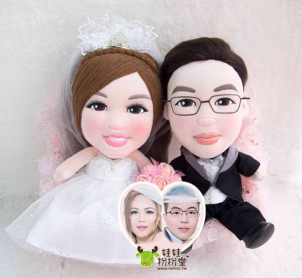 Allan+Taylor- 婚禮公仔娃娃