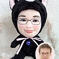 傻B.LKK 來相訂造 個人布公仔