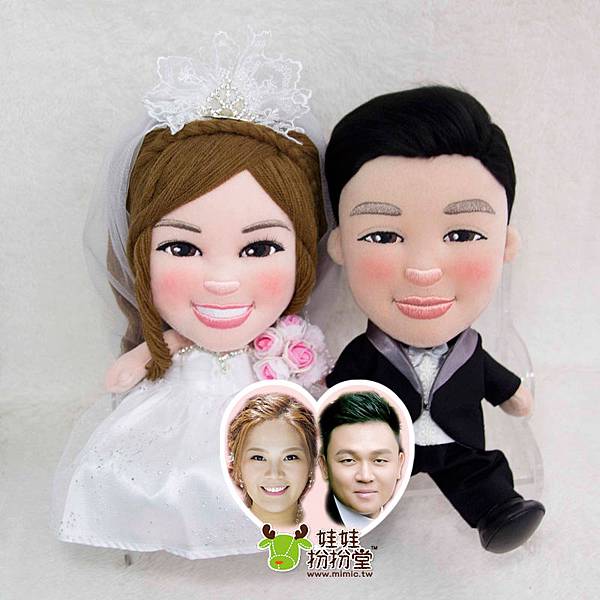 William+Mandy  來相訂造車頭公仔