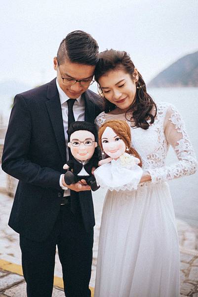Jacob+Ruby 婚禮公仔