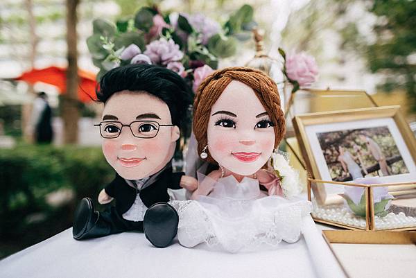 Jacob+Ruby 婚禮公仔