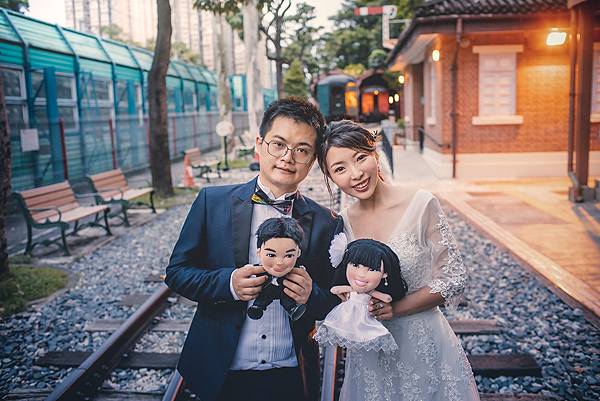 Louis+Karin 婚禮公仔