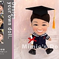 HO-SUM 真人Q版娃娃 訂製校服-畢業公仔