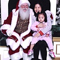 First time with Santa!