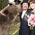 Naturalist Casey Anderson is so close to 800-pound Brutus that when he wed actress Missy Pyle last year, the grizzly bear acted as best man.jpg