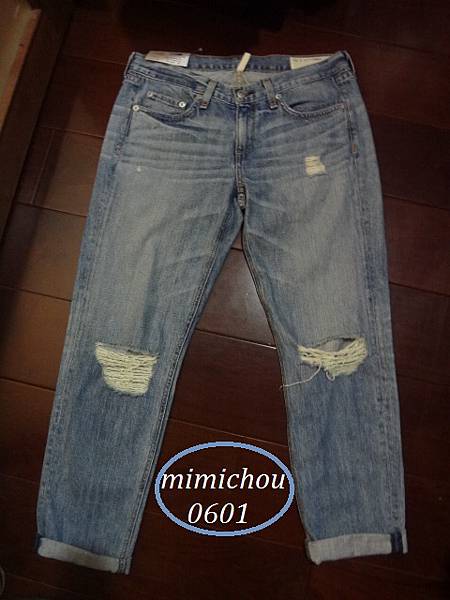 1113 Rag & bone BF jeans size25 (版大, 適合size27-28).jpg
