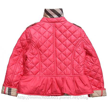 0115 Burberry Coral padded jacket 14A 8580-2.jpg