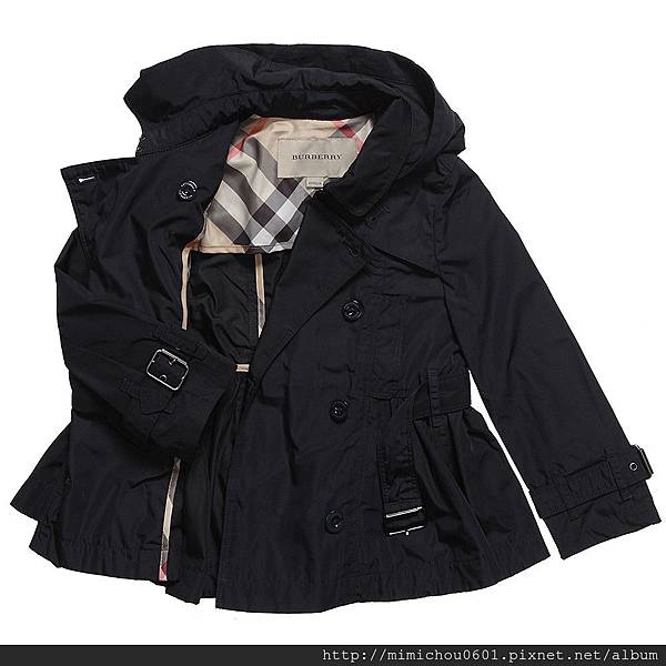 0210 Burberry lightweight Navy Trench coat 14A 8580.jpg