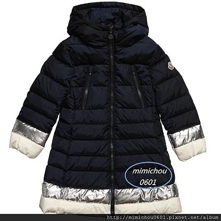 1002 Moncler Navy long coat 26800.jpg