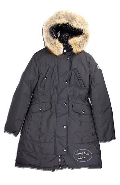 1002 Moncler black coat with fur trim 14A 37900.jpg
