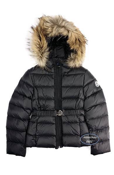 1002 Moncler black coat with fur trim.jpg