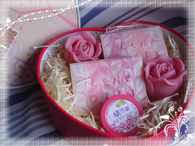 玫瑰香氛皂禮盒
