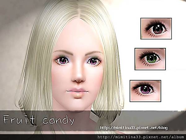 fruit candy eye